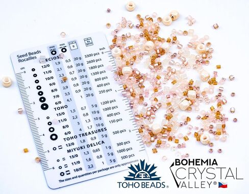 0.18oz Rocailles TOHO Seed Beads 15/0 (1.5 mm), Permanent Finish Galvanized Starlight (#pf557) in Kuwait