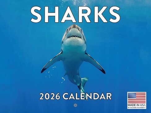 Penguin Calendar 2025 Monthly Wall Calender 12 Month | American Made In The USA in Kuwait