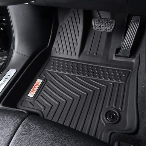 Floor Mats Accessoires 2 Row Liners Set & Cargo Liners Custom Fit for 2022 2023 2024 Kia EV6,All Weather Guard Heavy Duty Waterproof TPE Rubber Car Mats & Rear Trunk Mats,Black in Saudi Arabia