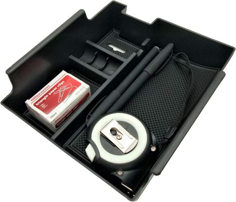 JOJOMARK Compatible with Ford Mustang Mach-E 2021 2022 2023 2024 Accessories Center Console Organizer Interior Storage Box Tray in Saudi Arabia