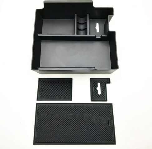 JOJOMARK Compatible with Ford Mustang Mach-E 2021 2022 2023 2024 Accessories Center Console Organizer Interior Storage Box Tray in Saudi Arabia