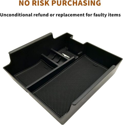 JOJOMARK Compatible with Ford Mustang Mach-E 2021 2022 2023 2024 Accessories Center Console Organizer Interior Storage Box Tray in Saudi Arabia