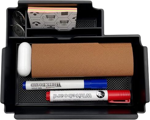 JOJOMARK Compatible with Ford Mustang Mach-E 2021 2022 2023 2024 Accessories Center Console Organizer Interior Storage Box Tray in Saudi Arabia