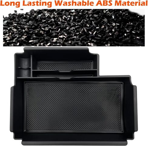 JOJOMARK Compatible with Ford Mustang Mach-E 2021 2022 2023 2024 Accessories Center Console Organizer Interior Storage Box Tray in Saudi Arabia