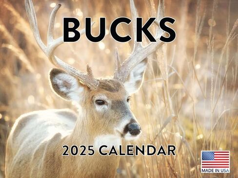 Elk Calendar 2025 Monthly Wall Calender 12 Month | American Made In The USA in Kuwait