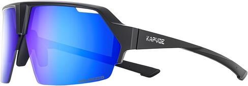 KAPVOE Polarized Cycling Sunglasses Sports Glasses UV400 Protection Men Women Bicycle Goggles in Kuwait