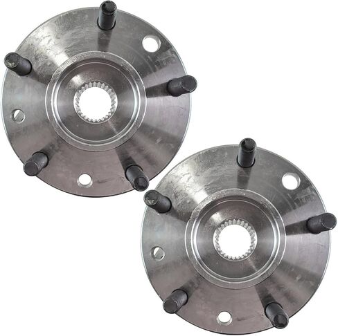 TRQ Front Wheel Hub & Bearing Left & Right Pair for Charger Magnum 300C AWD 4WD in Kuwait