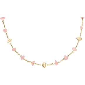 Skagen Women's Trendy Silver or Rose Gold Stainless Steel Chain or Pendant Necklace
