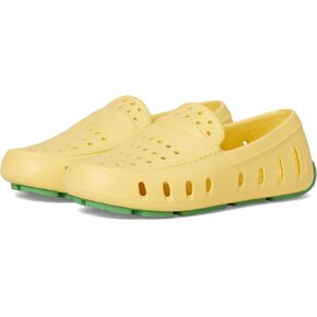 Floafers Prodigy Driver (طفل صغير/طفل صغير/طفل كبير) أردوازي/أبيض ساطع 10 طفل صغير M