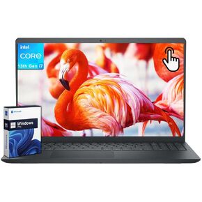 Dell New Inspiron i3583 15.6" HD Touch-Screen Laptop - Intel i3-8145U - 8GB DDR4-128GB SSD - Windows 10 - Wireless-AC - Bluetooth - SD Card Reader - HDMI & USB 3.1 -Waves MaxxAudio Pro- Black