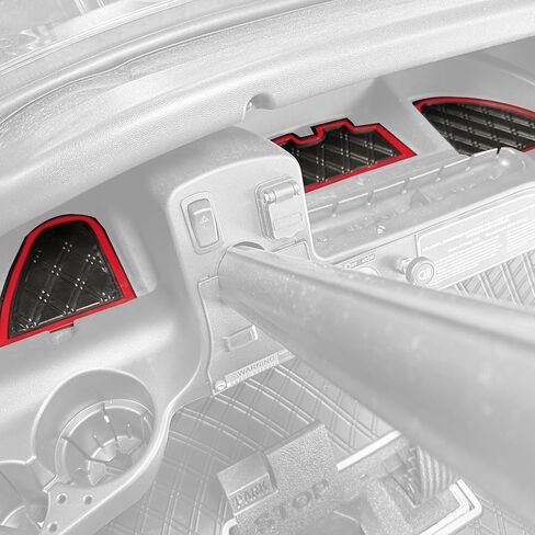 Xtreme Mats Dash Mats and Golf Cart Cubby Inserts for Club Car Precedent/Onward - BLACK Trim - Surface Protection for Golf Car Dash Areas in Saudi Arabia