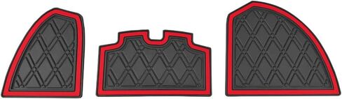Xtreme Mats Dash Mats and Golf Cart Cubby Inserts for Club Car Precedent/Onward - BLACK Trim - Surface Protection for Golf Car Dash Areas in Saudi Arabia
