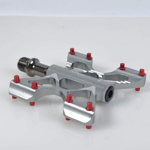 ThinkTop Bike Pedals 3 Bearing Road Mountain Bike Platform Pedals Flat Sealed Lubricate Bearing Axle 9/16 Inch for BMX MTB in Kuwait