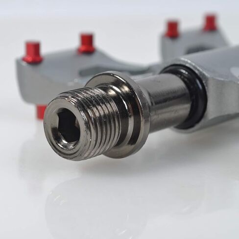 ThinkTop Bike Pedals 3 Bearing Road Mountain Bike Platform Pedals Flat Sealed Lubricate Bearing Axle 9/16 Inch for BMX MTB in Kuwait