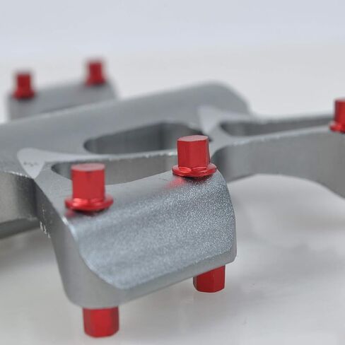 ThinkTop Bike Pedals 3 Bearing Road Mountain Bike Platform Pedals Flat Sealed Lubricate Bearing Axle 9/16 Inch for BMX MTB in Kuwait