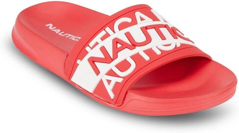 Nautica Women's Athletic Slide, Shower Shoe,Beach Sandal, Boat Slide in Saudi Arabia