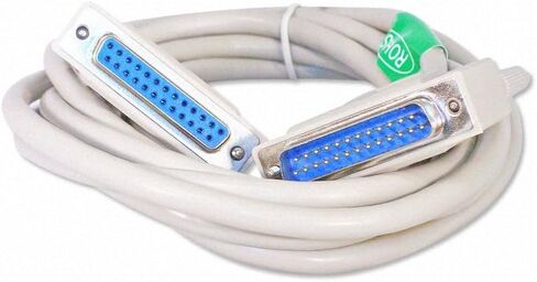 100 Foot DB25 25 Pin Serial Port Cable Male/Female RS232 in Saudi Arabia