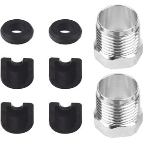 277001729 277000055 Steering Reverse Aluminum Cable Lock Nut Kit Compatible with Sea-Doo All 2002 and Newer 4-Tec Models & GS GSI GSX GTI HX LRV RX XP Boat Engine,Replaces 211100009