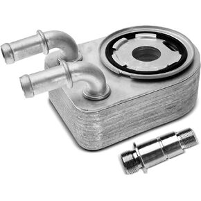 A-Premium Engine Oil Cooler Compatible with Jeep Compass 2007-2017, Patriot 2007-2017 & Dodge Journey 2009-2020, Avenger 2008-2014, Caliber 2007-2012 & Chrysler 200 2011-2014, 1.8L 2.0L 2.4L