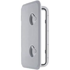 SEAFLO Marine Boat Deck Access Hatch & Lid 23.9" X 9.5" - White 607mm x 243mm