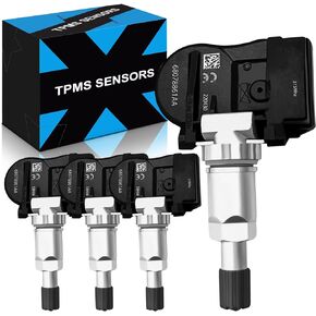 13598771 Pre-Programed Tire Pressure Sensor Impala 2006-2020 Fit for:-Chevy Tahoe Silverado Suburban for:-Buick for:-GMC Yukon Sierra for:-Cadillac Escalade 315Mhz TPMS (4)