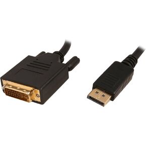 CABLEHAUS Kaybles 3 ft. DisplayPort to DVI-D 28 AWG Cable DP-DVI-3 in Kuwait