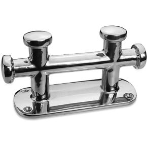 Double Cross Bollard Heavy Duty Marine Grade 316 Stainless Steel