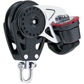 HARKEN Premium Sailing 57mm Carbo Air Boat Block w/Cam Cleat, 57mm, Part 2615