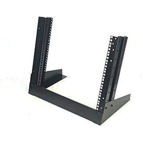 RAISING ELECTRONICS 6U Stand Open Rack Equipment fram for Server Networking and Data System Desktop Rack