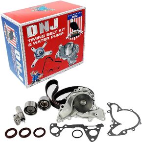 DNJ TBK133AWP Timing Belt Kit with Water Pump for 1997-2012 / Mitsubishi/Diamante, Eclipse, Endeavor, Galant, Montero, Montero Sport / 3.5L, 3.8L / SOHC / V6 / 24V / 215cid, 230cid / 6G74, 6G75