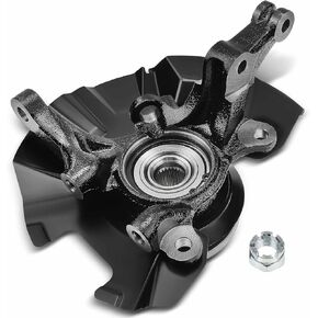 A-Premium Front Steering Knuckle & Wheel Bearing Hub Assembly Compatible with Hyundai Accent 2006-2011, w/4-Lug, Left Driver Side, Replace # 5.17151E+105
