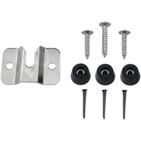 Dart Board Mounting Bracket Portable Dart Board Wall Bracket Dart Board Accessories with Pads and Screws Dart Holder-1 Set