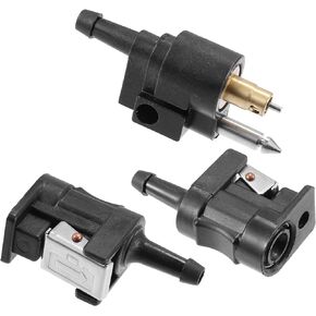 NO. 6Y12430506/6G12430410 Marine Boat Engine Fuel Line Connector Fitting for Yamaha Outboard Motor / 6mm Female Male Fuel Pipe Joint Comp Fitting Fuel Tank Hose 1/4 / Durable /3Pcs