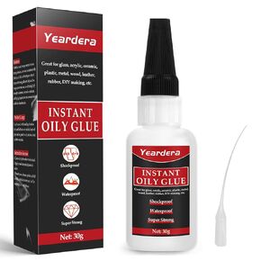 Welding High-Strength Oily Glue, 30g Instant Oily Glue - Super Glue, Sturdy High Strength Oily Glue for Long-Lasting Repairs on Electrical, Electronic, Metal, Plastic, Wood, Ceramics (1)