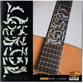 Jockomo Oriental Swirl/Arabesque (Avalon Mix) Guitar Inlay Sticker