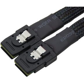 Internal Mini SAS SFF-8087 to Mini SAS SFF-8087 Mini SAS Cable, 1.8 FT / 56 CM