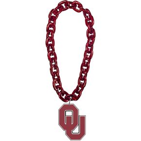 Aminco Oklahoma Sooners NCAA Fan Chain, Red