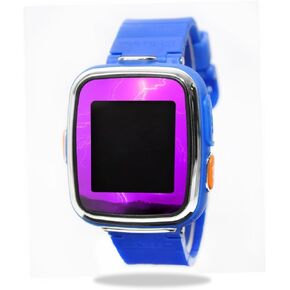 MightySkins Skin Compatible with VTech Kidizoom Smartwatch DX wrap Cover Sticker Skins Purple Lightning