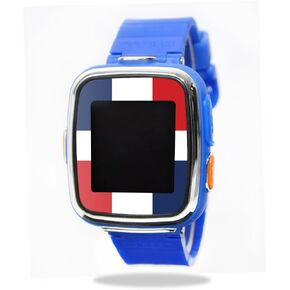 MightySkins Skin Compatible with VTech Kidizoom Smartwatch DX wrap Cover Sticker Skins Dominican Flag