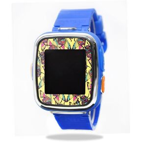 جلد MightySkins متوافق مع VTech Kidizoom Smartwatch DX غطاء ملتف ملصق جلود الزيز الكهربائية