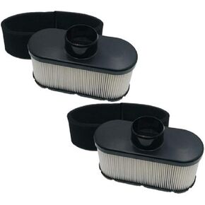 MOWFILL 2 Pack 11013-7047 11013-7049 11013-0752 11013-0726 Air Filter for Kawasaki FR651V FR730V FR691V Engine Air Cleaner, Lawn Mower Air Filter With Pre Filter