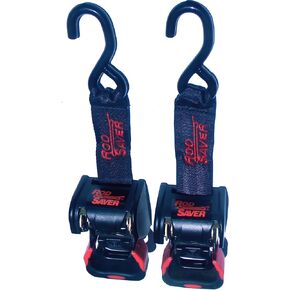 Rod Saver Marine Accessories 40-inch Boat Saver Retractable Transom Tie-Downs, Pair