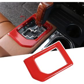 LLKUANG for Toyota Tundra 2014-2021 ABS Center Console Gear Shift Panel Frame Trim Car Accessories (Carbon Fiber Style)