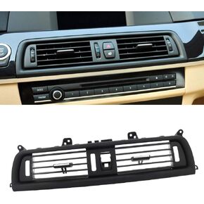 Front Air Grille AC Vent Replacement for BMW 5 Series Interior Central Air Vent Dashboard Console Center AC Ventilation 520 523 525 528 530 535 550 F10 F18 2010-2016