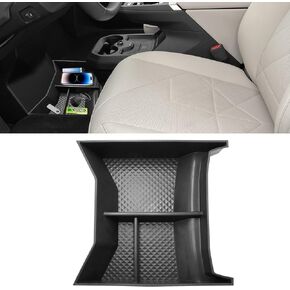 Jaronx Compatible with BMW iX Center Console Organizer Tray 2022 2023 2024, Floor Console Organizer Tray for iX I20, TPE Lower Center Console Storage Box for 2022 2023 2024 BMW iX Accessories
