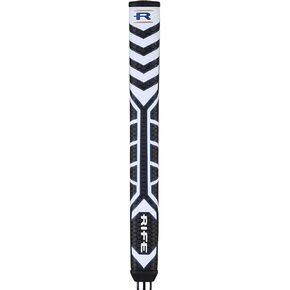Midsize Golf Putter Soft Large Dual Grip Flat Front RG Pistol Tour Design