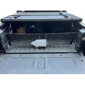 Envelope Style Elastic Trunk Mesh Cargo Net for Honda Ridgeline 2017-2023 - Premium Trunk Organizers & Storage - Cargo Net for Pickup Truck Bed - Truck Bed Divider - Car Organizer for Pickup