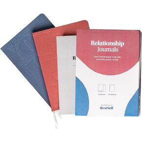 BestSelf Couples Journal for Him and Her 13 Week Therapy Workbook to Grow Love Together - relationship journal for couples, Ideal Couples Gifts.
