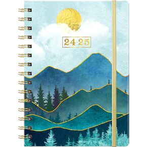 2025 Planner - Planner/Calendar 2025, Jan.2025 - Dec.2025, 2025 Weekly & Monthly Planner, 6.3" x 8.4", 2025 Planner Weekly and Monthly, Flexible Cover, Perfect for Life Organizing