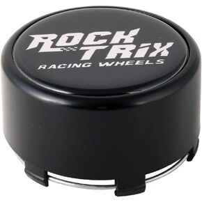 RockTrix Center Cap for RT101 RT102 RT103 RT104 RT105 RT106 RT107 RT108 RT109 RT110 RT111 RT112 RT113 RT114 RT115 RT116 RT117 Wheel - Only Fits RockTrix Wheels - Black - Pack of 1